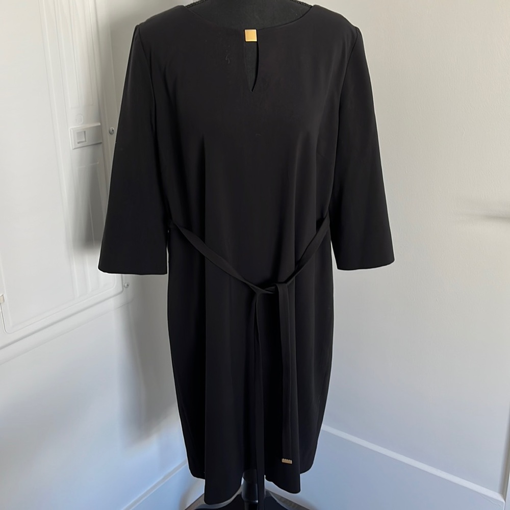 Black dress from Tahari